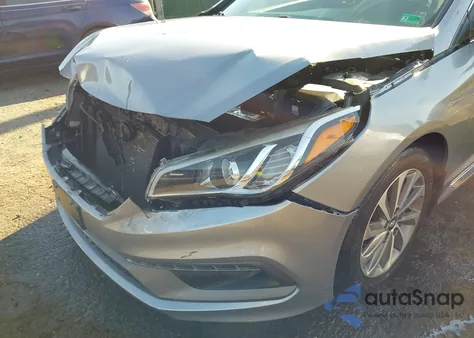 2015 Hyundai Sonata Sport z USA, uszkodzony, nr VIN 5NPE34AF0FH166098